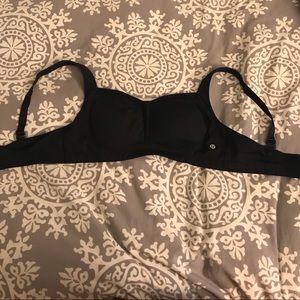 Lululemon Black Mesh Sports Bra